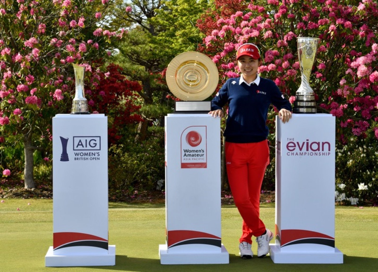 Hong Kong Open championship trophies