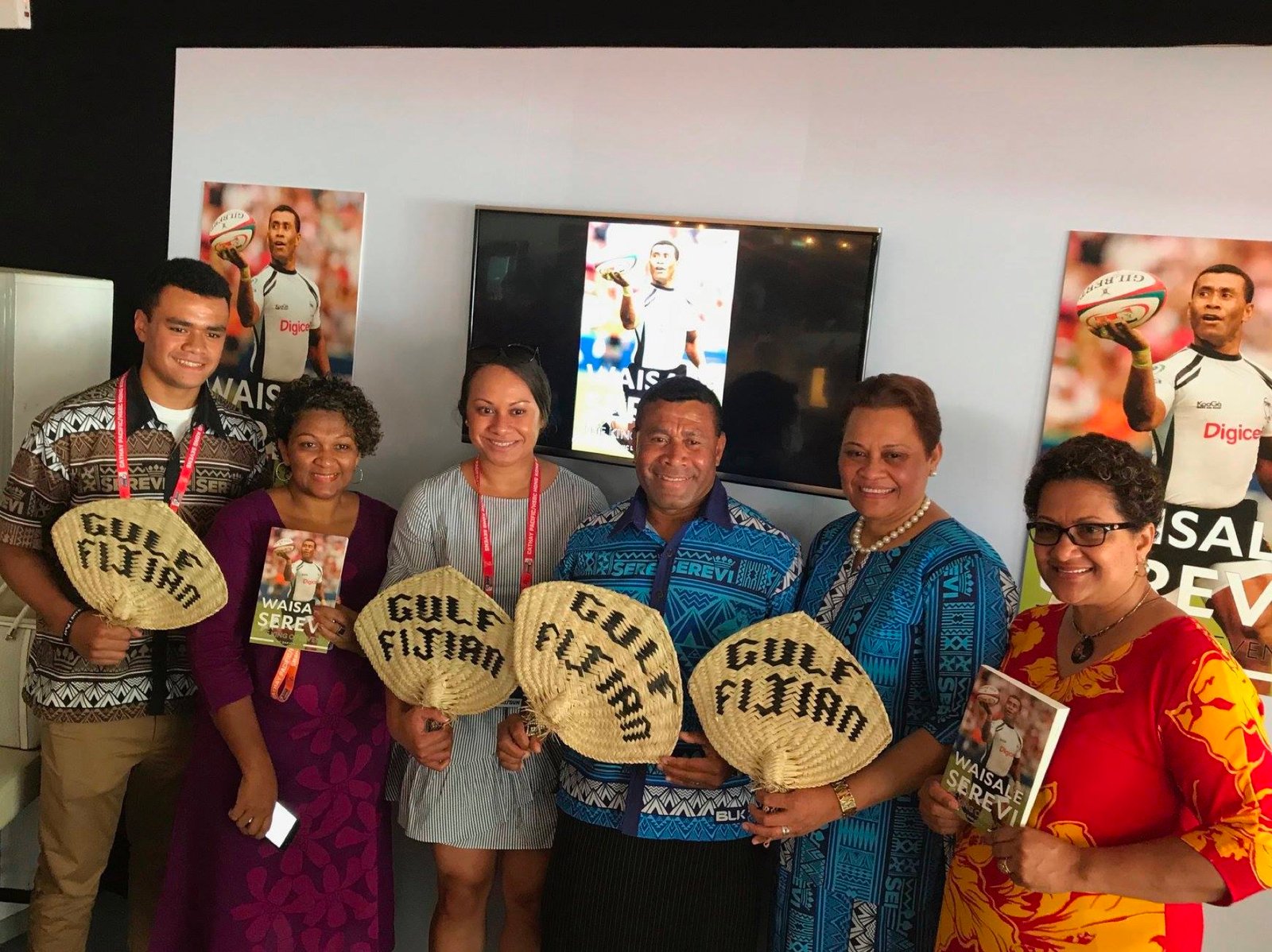 Waisale Serevi book launch, a Ludus rugby engagement